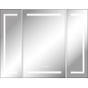 Miroir LED Triptyque