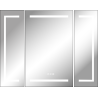 Miroir LED Triptyque