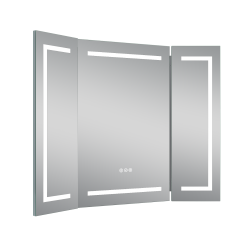Miroir LED Triptyque
