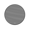 Miroir LED Atelier Noir rond