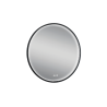 Miroir LED Atelier Noir rond