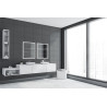Miroir LED Atelier Blanc