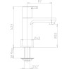 Robinet lave mains eau froide HOBY