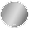 Miroir LED Atelier Blanc rond