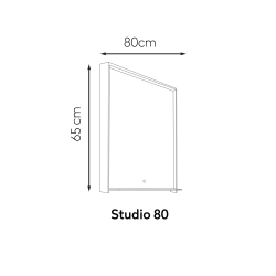 Miroir LED Studio