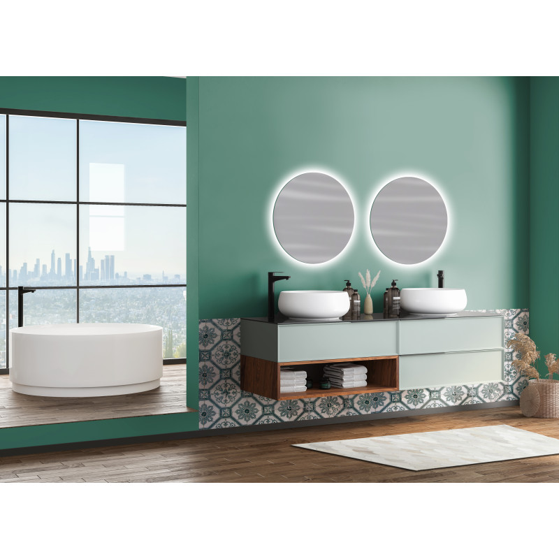 Miroir LED Hypnos rond