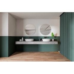 Miroir Cristal rond