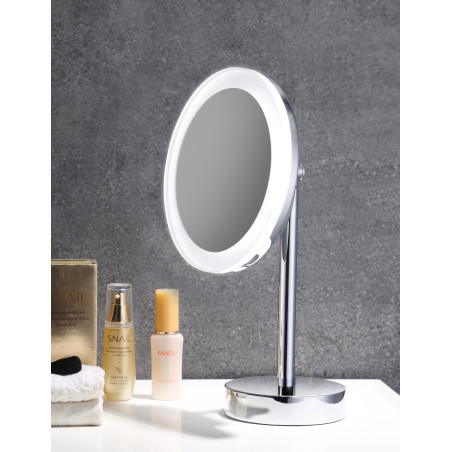 Miroir cosmétique Kobe Chromé