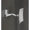 Miroir cosmétique Nikko Chromé