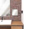 Miroir cosmétique Ozaka Noir