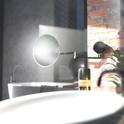 Miroir cosmétique Fuji Chromé