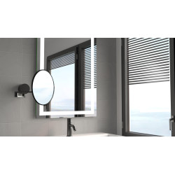 Miroir cosmétique Fuji Noir
