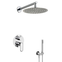 Formule douche mécanique encastrée STONE chromé