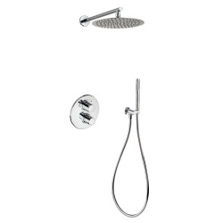 Formule douche thermostatique encastrée STONE chromé