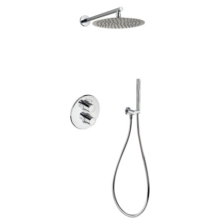 Formule douche thermostatique encastrée STONE chromé