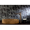Mitigeur lavabo rehaussé STONE PVD tortora