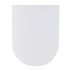 Abattant de WC TISSOT PRO D-Clip blanc, descente assistée, entraxe 90 à 240 mm