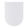 Abattant de WC TISSOT PRO D-Clip blanc, descente assistée, entraxe 90 à 240 mm
