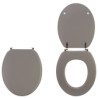 Abattant bois Woody Taupe