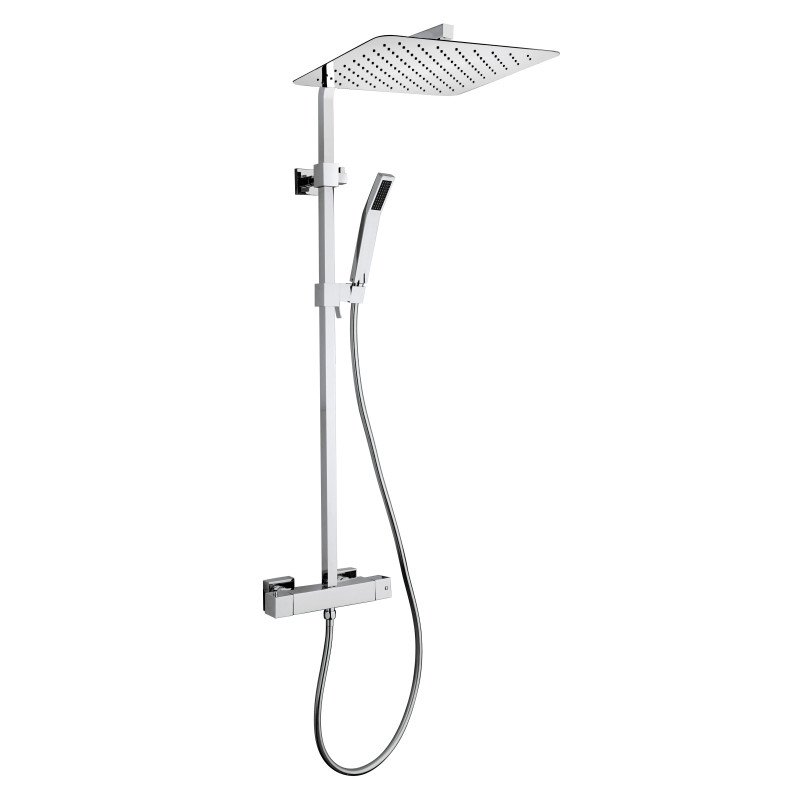 Colonne de douche square400 avec bras de 450 mm