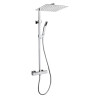 Colonne de douche square400 avec bras de 450 mm