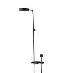 Colonne de doucher ADDICT new design 100 % noir mat PVD