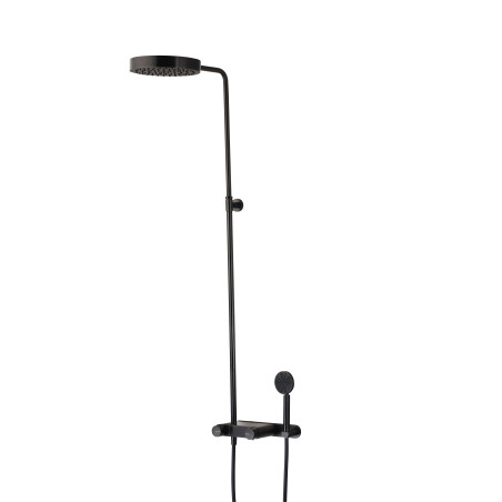 Colonne de doucher ADDICT new design 100 % noir mat PVD