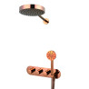 Formule de douche encastrée ADDICT new design 100% gold rose