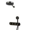 Formule de douche encastrée ADDICT new design 100% noir mat