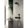 Formule de douche encastrée ADDICT new design 100% noir mat