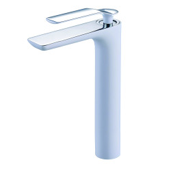 Mitigeur lavabo rehaussé ADDICT white