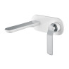 Mitigeur lavabo encastré mural ADDICT white