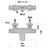 Mitigeur bain douche thermostatique addict