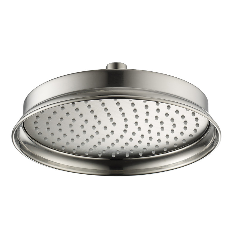 Pomme de tête lady's PVD grey acier