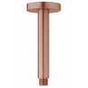 Bras plafonnier longueur 100 mm PVD bronze cuivré