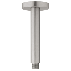 Bras plafonnier 10 cm PVD grey acier