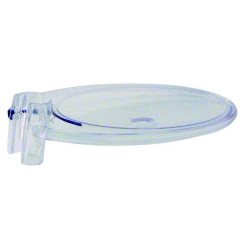 Porte-savon acryl, à clipser, pour barre Ø18mm