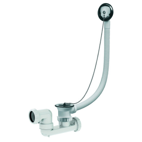 Vidage bain à bouchon, cuvette Ø70mm, serr 0/26mm, 52,5 l/mn, corps 100% PCR