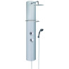 Colonne de douche TOTMY ALU, rangement, robinetterie thermostatique