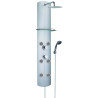 Colonne de douche TOTEM ALU, fonction hydromassage, robinetterie thermostatique