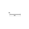 Lot 2 vis inox Ø6x100mm, pour bonde d’évier grès spécial et bonde de lavabo