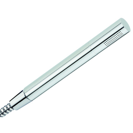 Douchette 1 jet laiton chromé, TUBE, diffuseur démontable