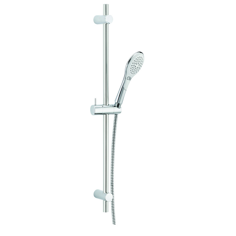 Ensemble INOUIE, 3 jets, barre inox Ø18x600mm, flexible PVC 1,75 m
