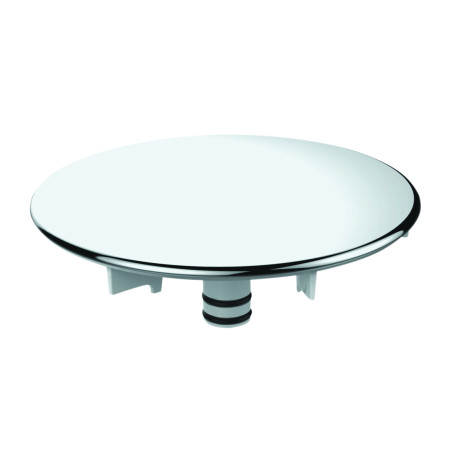 Capot serti inox Ø115mm, pour bonde extra-plate FLUSH 44 réf. 5760/5767/5790