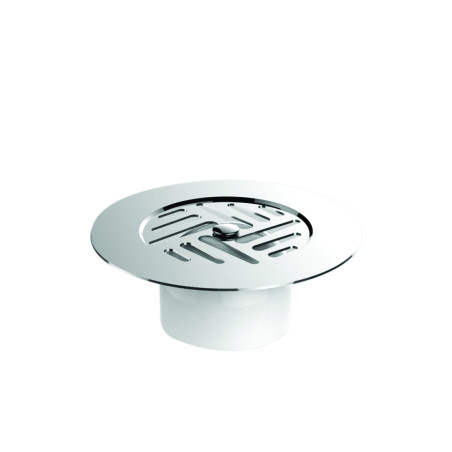 Grille inox Ø85 mm + cloche, pour bonde réf. 5751