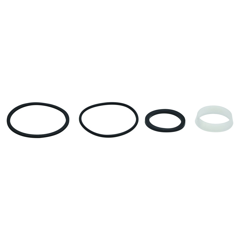 Kit 4 joints siphon lavabo/bidet plastique réf.6103/6153 : plats/conique/torique