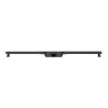 Caniveau de douche PANAMA extra-plat, H. 66mm, réglable 400-1200, sortie Ø50mm