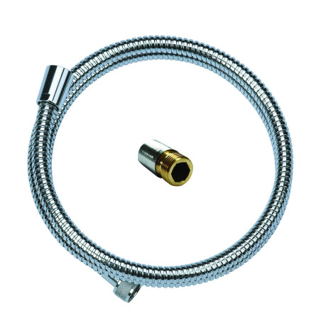 Flexible laiton double agrafage 1,50 m spécial cuisine