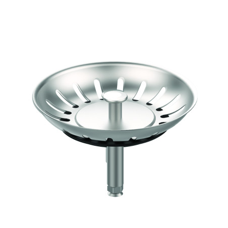 Panier inox Ø 84 mm pour bonde manuelle d'évier Ø 90 mm