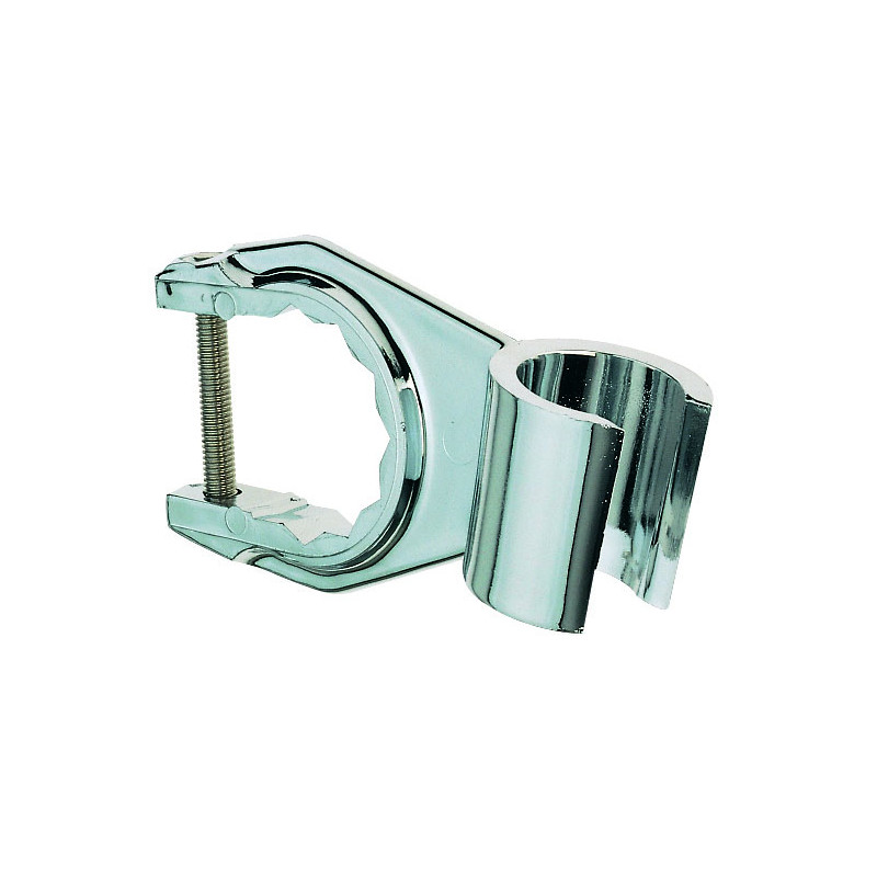 Support cavalier ABS chromé pour douchette, à fixer sur robinetterie 1/2"